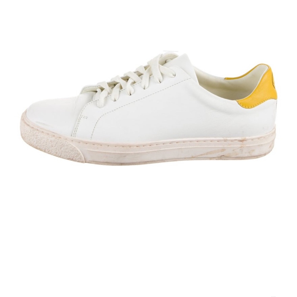 Anya Hindmarch White and Yellow  Sneakers